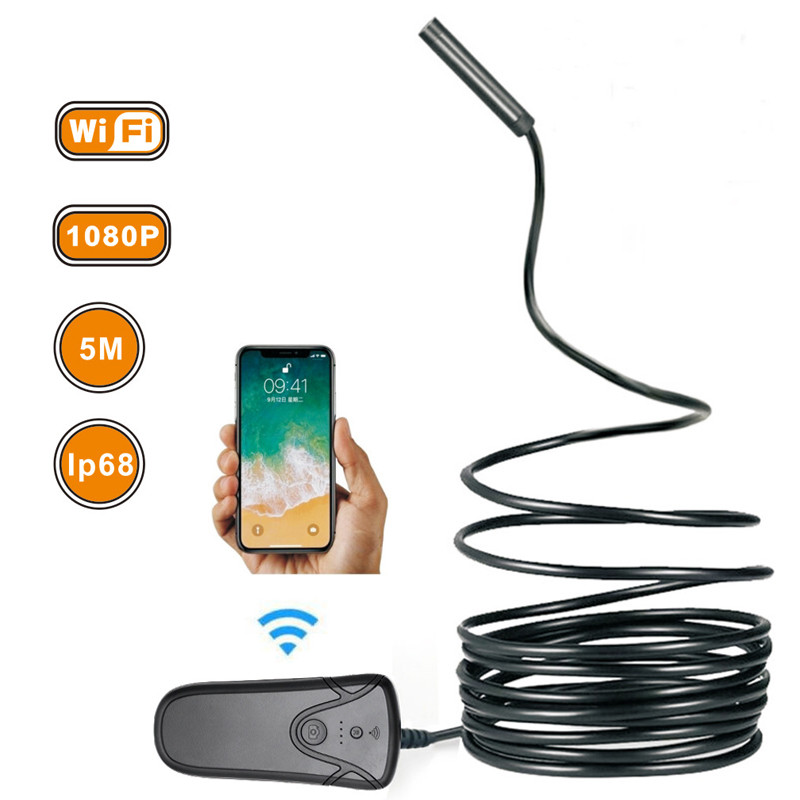 WIFI Endoscope Camera Waterproof Inspection Camera Endoscope