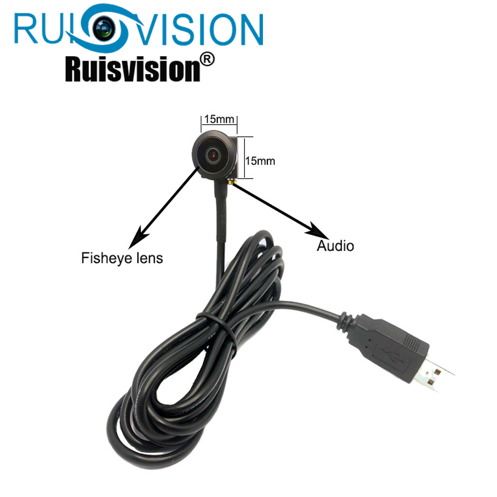 HD1080P Mini USB Camera Panoramic fisheye micro USB Camera Video