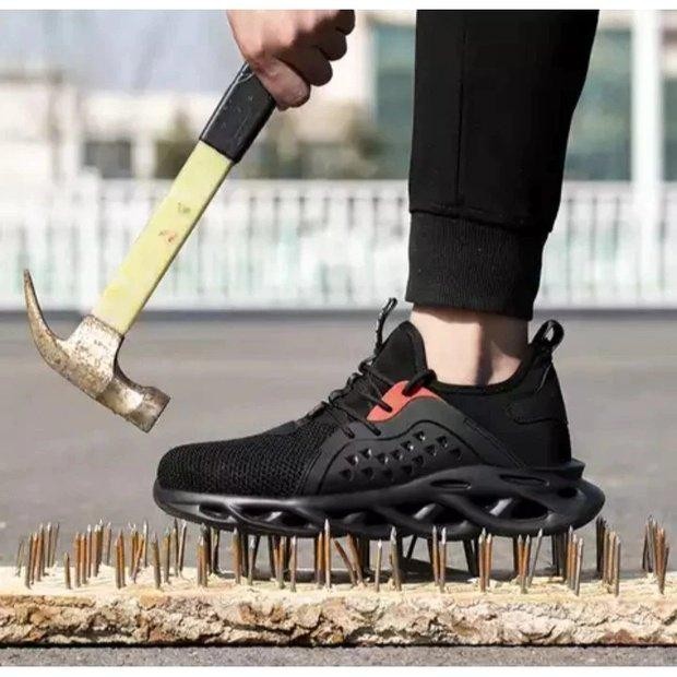 New // Sepatu Safety Sneaker Sepatu Safety Model Kasual Sepatu Sport Safety Sepatu Safety Original