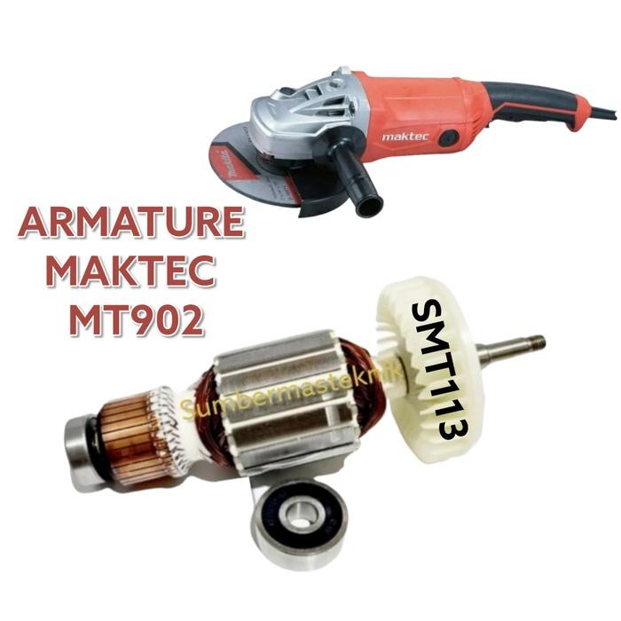 ARMATURE MAKTEC MT902 ANGKER MESIN GERINDA TANGAN MAKTEC MT 902 DCA
