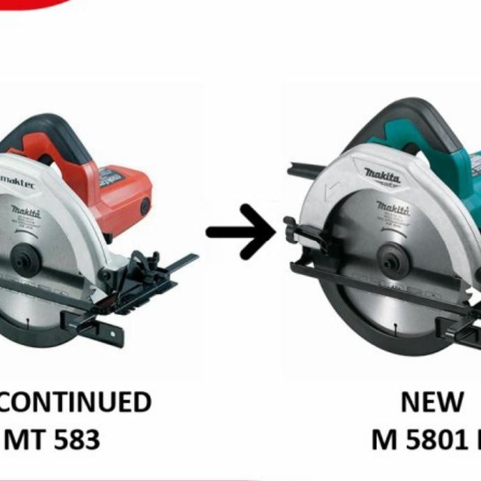 mesin circuller maktec mt 583 potong kayu maktec ukuran 7"