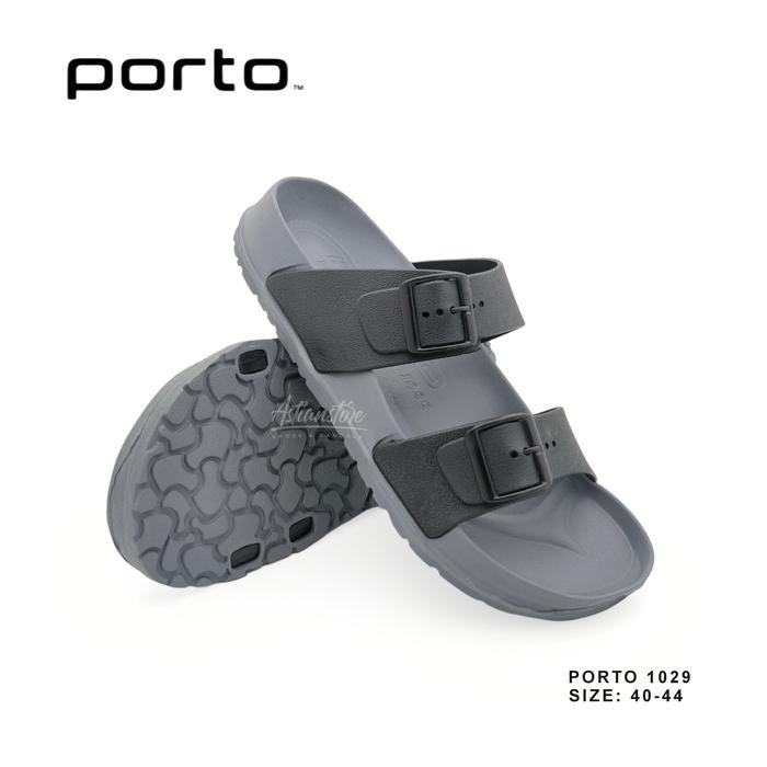 Sandal Pria Dewasa Selop Karet Porto