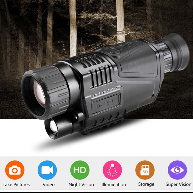 NV300/NV1000 Infrared Night Vision Goggles Monocular Scope HD