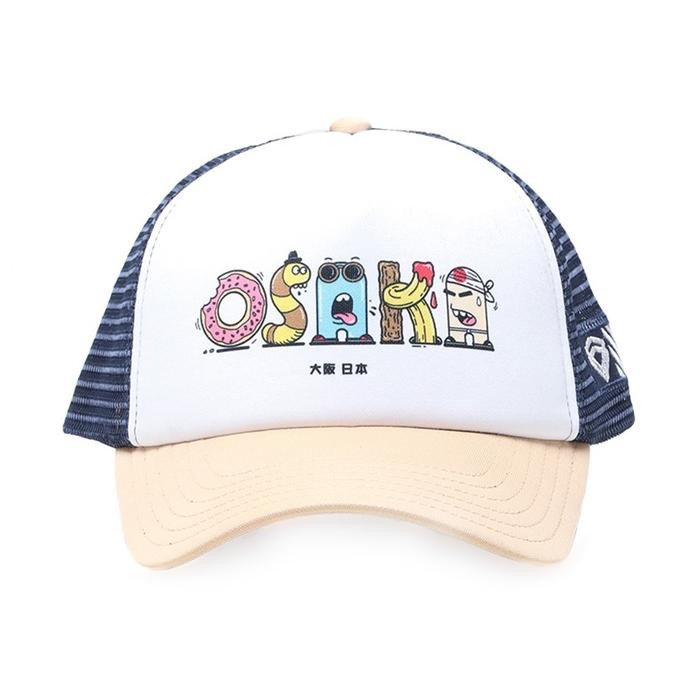 Tendencies Osaka Trucker Navy Twill Topi Hat *