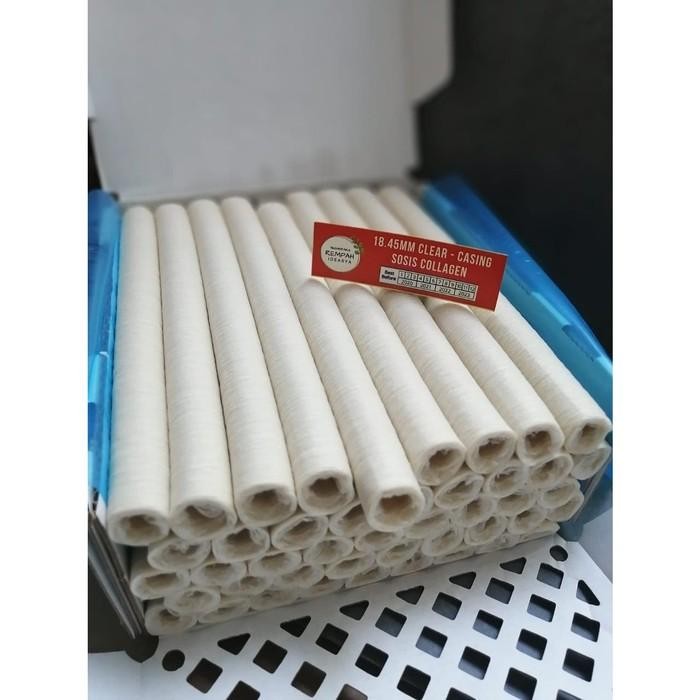 

(Allthebest) Casing/Selongsong Sosis Plastik Polyamide Halal Food Grade 18 mm Clear