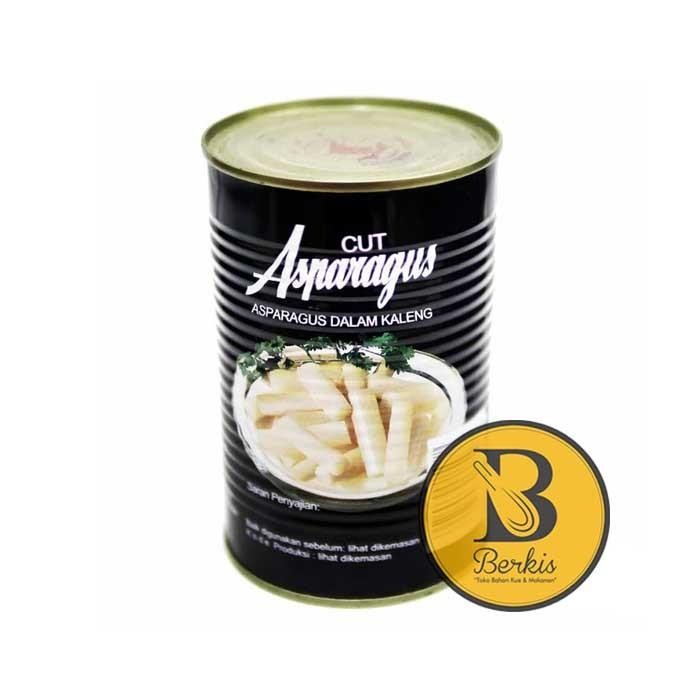 

(Allthebest) FYF Asparagus Cut 430 Gr / Asparagus Kaleng