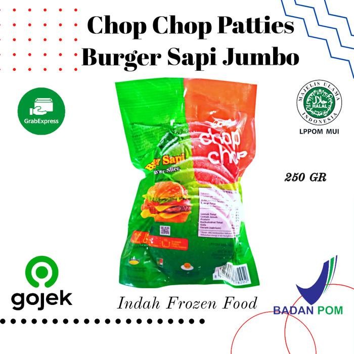 

(Allthebest) IFF - CHOP CHOP BEEF BURGER SLICE MINI Patties Sapi 250 GR