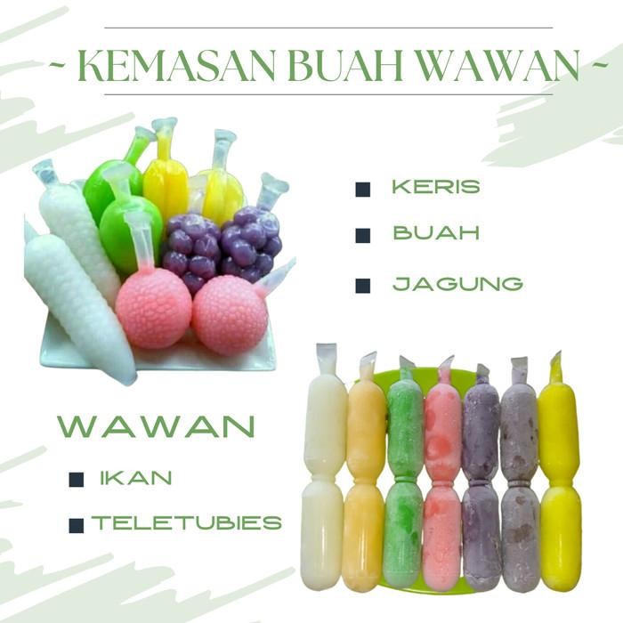 

(Allthebest) PLASTIK ES WAWAN PAKET - KEMASAN PUDOT LUCU- PLASTIK ES WAWAN BUAH
