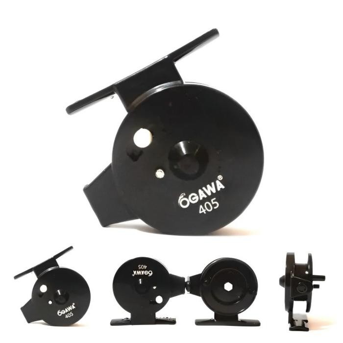 OGAWA REEL Z 405 504 HITAM REEL TEGEK MINI BAHAN PLASTIK BERKUALITAS Joran Laut