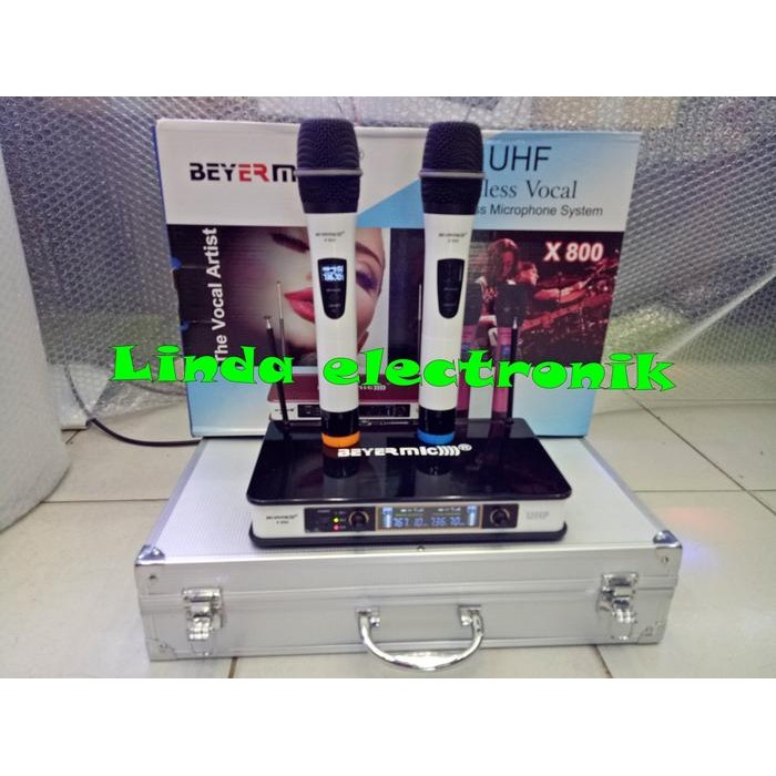 Murah Mic wireless Beyermic uhf x800