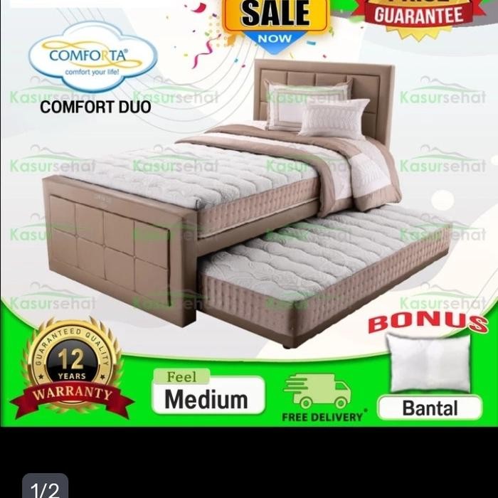 Spring Bed Comfort Duo 2 In 1 Spring Bed Comforta 2 In 1 Spring Bed Comfort Duo Two In One Spring