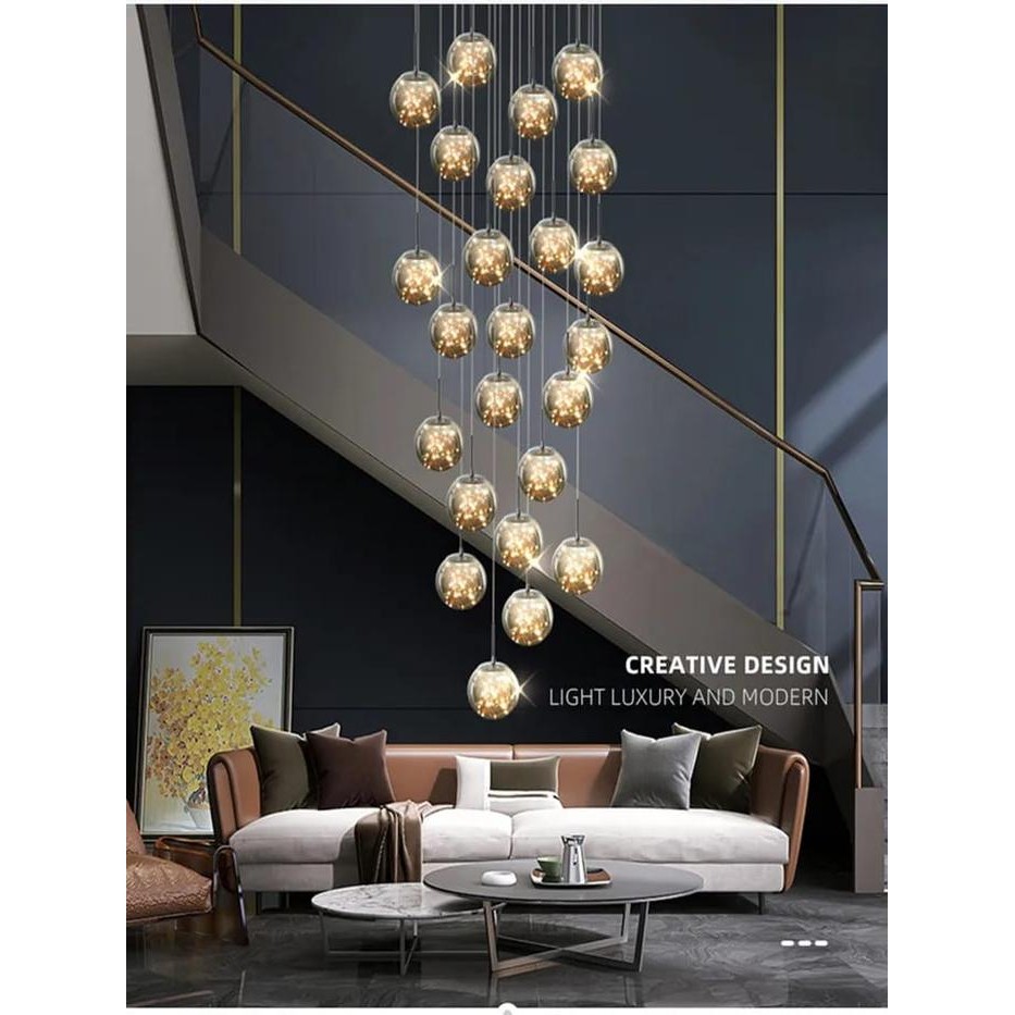 Lampu Hias Gantung Mewah Dan Elegan / Lampu Gantung Ruang Tamu