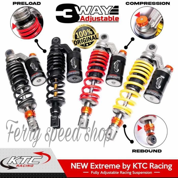 SHOCK KTC TABUNG MIO BEAT VARIO / SHOCK KTC RACING MIO BEAT VARIO FINO