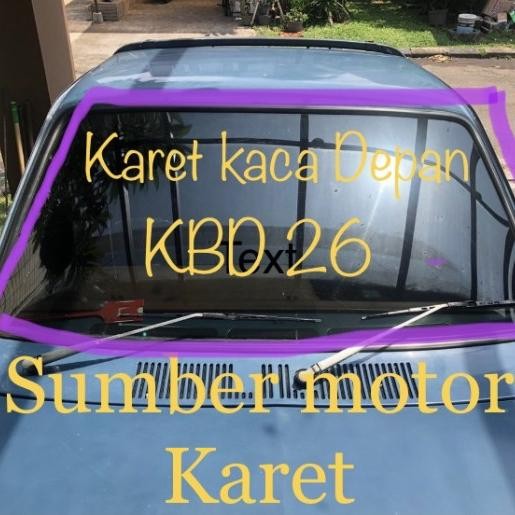 Karet Kaca Depan Chevrolet Luv KBD 26