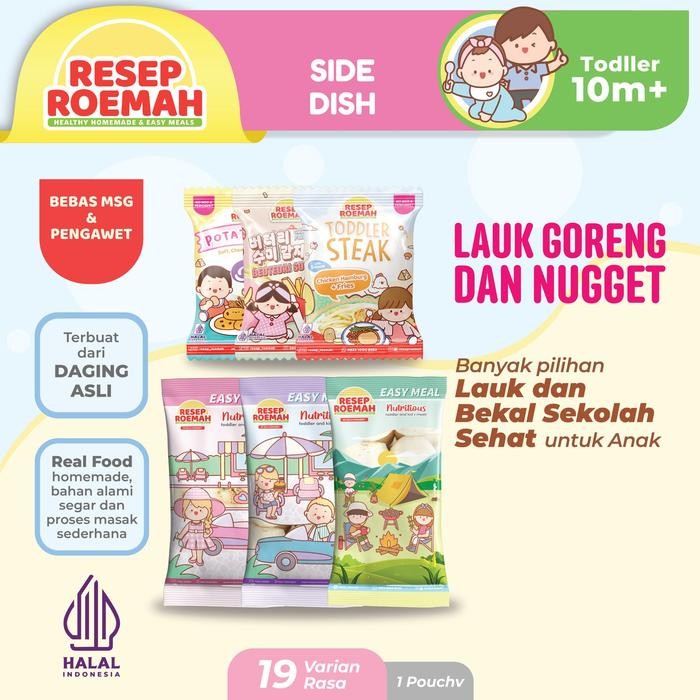 

Resep Roemah Lauk Goreng dan Nugget / Bento Frozen Anak MPASI / Toddler and Kids Healthy Frozen Food