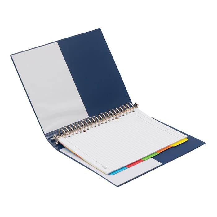

BANTEX MULTIRING BINDER 20 RING 25MM A5 BLUE REF.1324 01 KODE 1205