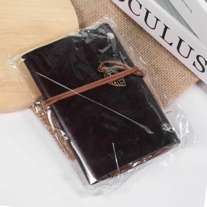 

BUKU CATATAN BINDER KULIT RETRO LEAF KERTAS B7 - BSD666 KODE 376