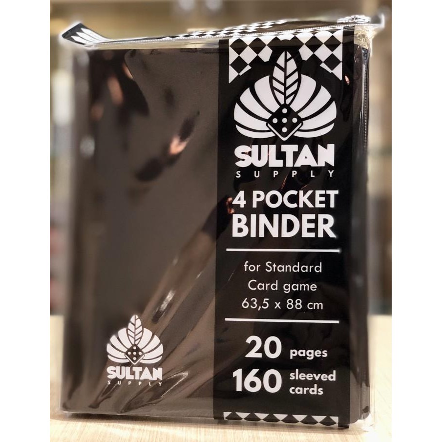 

SULTAN 4-POCKET BINDER BLACK KODE 122