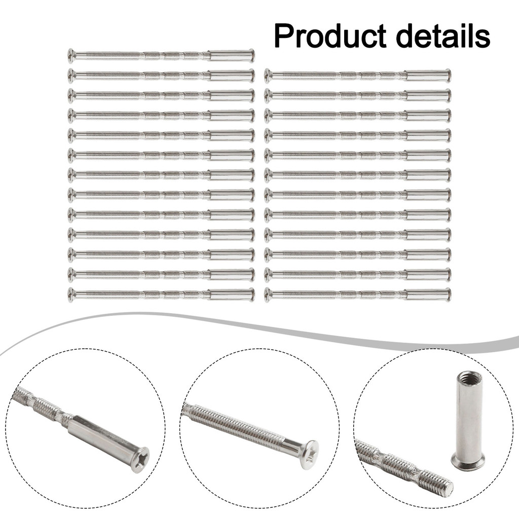 25pcs For Eophmi For M3 Door Handle Fixing Screws Door Handle Bolt Fixings Door Handle Fixing Screw