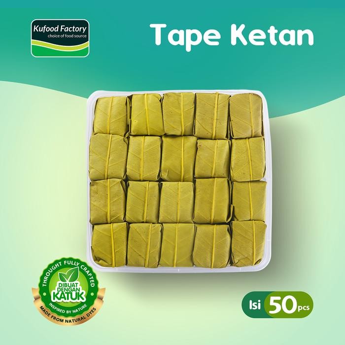 

Tape Ketan Ciremai Isi 50 Fresh & Legit By Kufood Factory