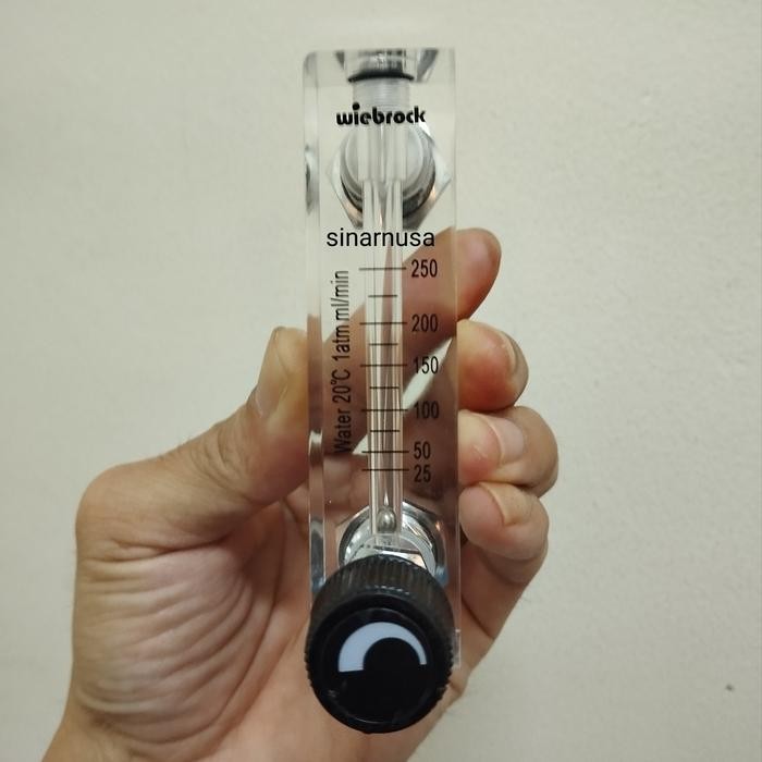 Rotameter Flowmeter Udara Air 250 Ml / Min