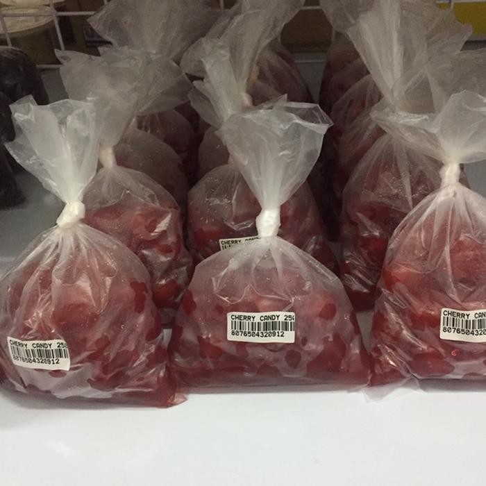 

DISKON Candied Red Cherry 250g Tanpa Tangkai READY STOCK