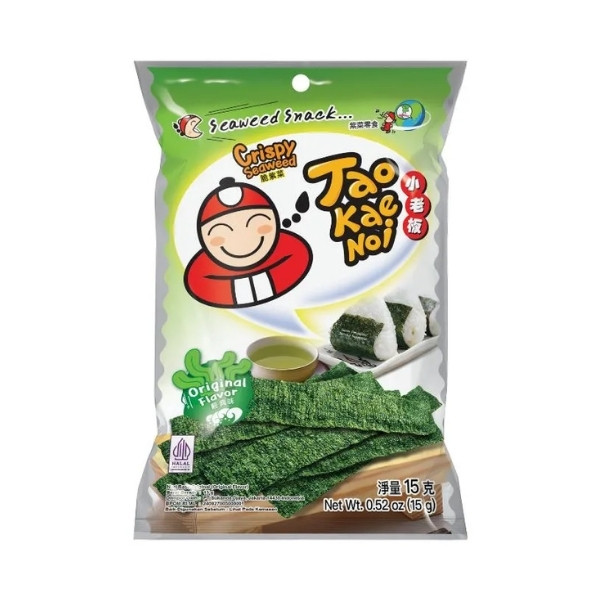 

TAO KAE NOI CRISPY SEAWEED ORIGINAL 15 GR