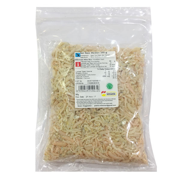 

TERI NASI MEDAN PACK 250 GR