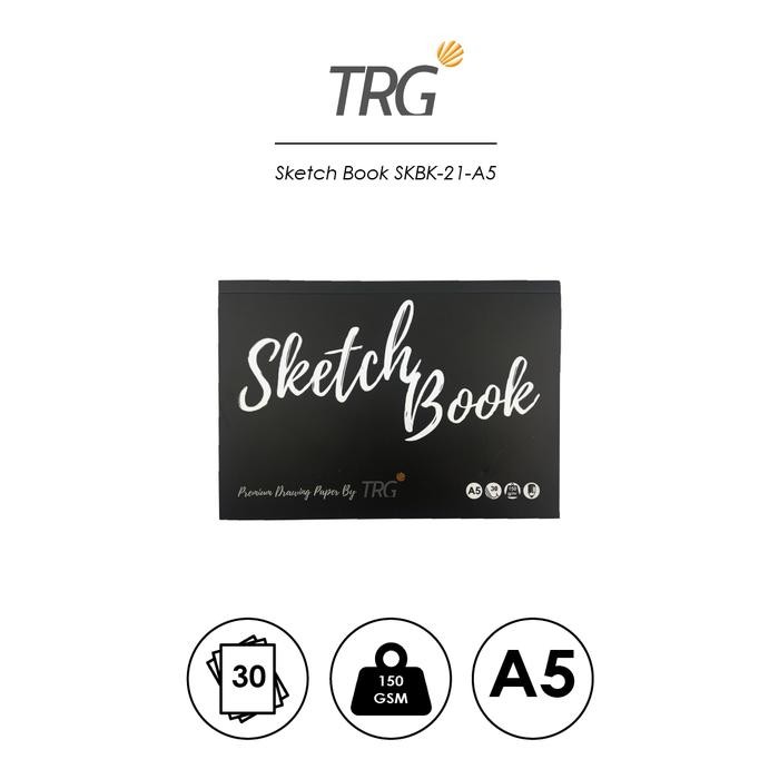 

TRG Sketchbook Sketch Drawing Book A5 150gsm SKBK-21-A5 - Kertas Buku Gambar & Sketsa 150 gsm TRG