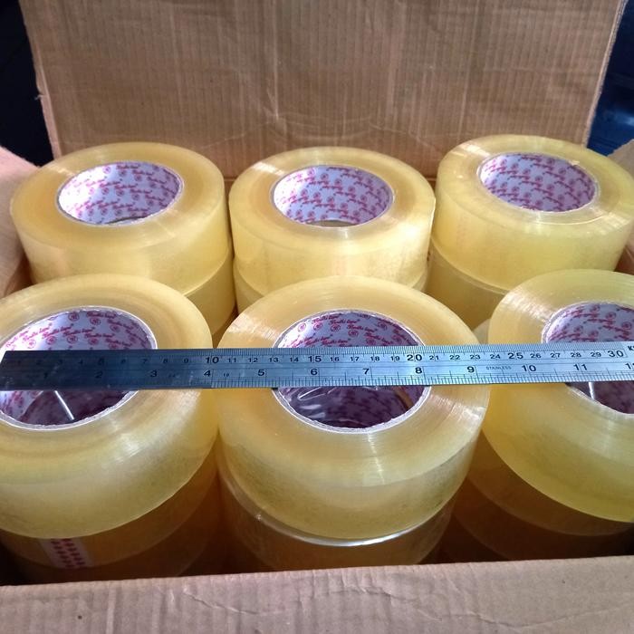 

lakban bening jumbo 300 yard x 2 inch murah