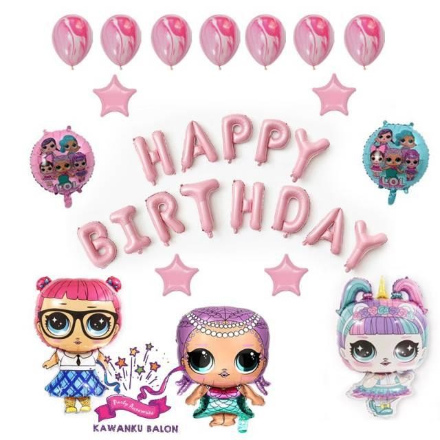 

Terlaris LoL Trio Dekorasi Set/Balon Foil LOL/Balon Ulang Tahun SALE