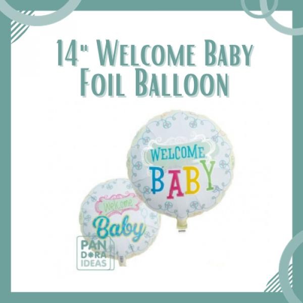 

Terlaris 14" Welcome Baby Foil Balloon IBREX Balon Foil Welcome Baby SALE