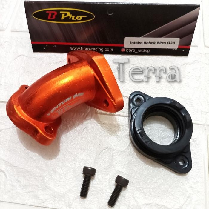 Intake Manipol Manifold Bebek Lurus Bpro R Pe 24 28 Original -Gratisongkir