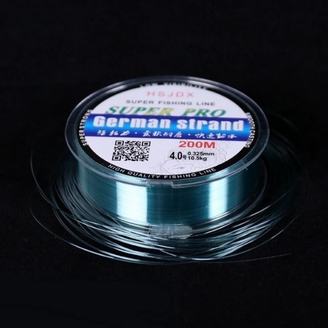 Maguro Seahawk - Germany Fishing Line Super Strong Senar Pancing Invisible Nilon 200M