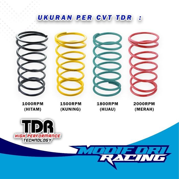Per Cvt Tdr Racing Beat Esp Scoopy Esp 1000Rpm 1500Rpm Per Cvt Honda Vario 125