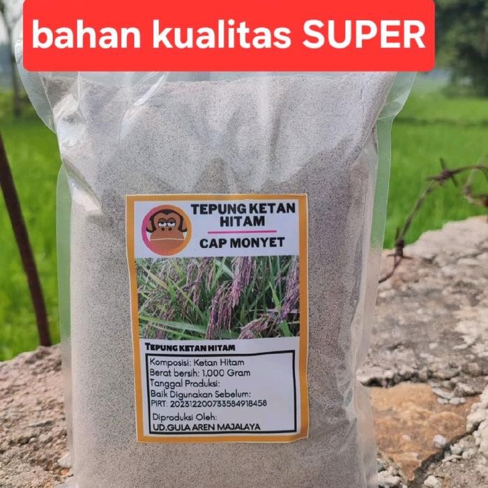 

Vanilla.storee Tepung ketan hitam 1kg / Tepung ketan hitam murni 1kg