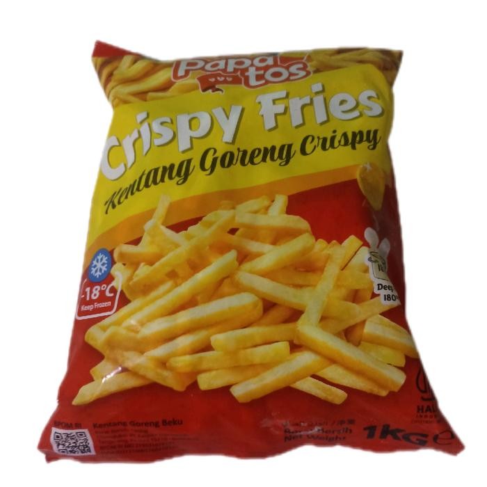 

Vanilla.storee PAPATOS KENTANG GORENG CRISPY 1kg Snack Cemilan