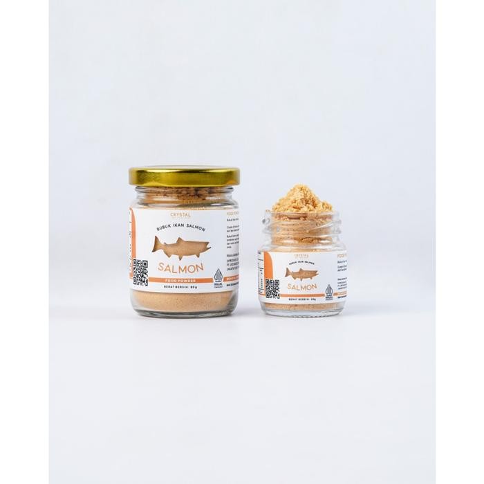 

Crystal of The Sea SALMON Powder Bubuk Ikan Salmon Kaldu MPASI