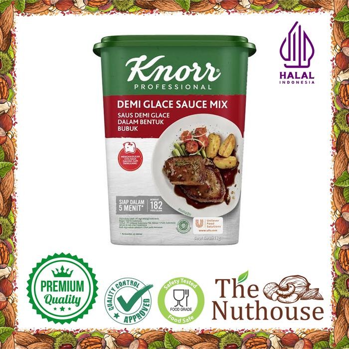 

KNORR Demi Glace Sauce Mix / Saus Demi Glace Bubuk 1kg [HALAL]