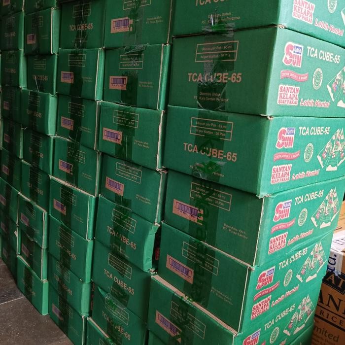 

Sun Kara Santan Kelapa Kerucut 65ml TCA - 65 per Karton isi 36pcs