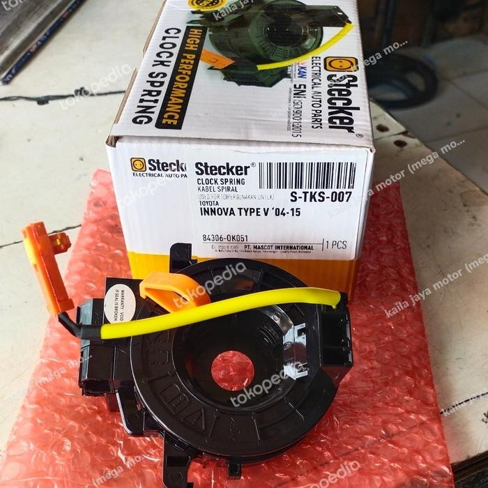 Ready SPIRAL KLAKSON KABEL SPIRAL KLAKSON INOVA TIPE V TAHUN 04-15 STECKER