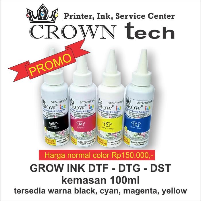 [PROMO] Tinta DTG cmyk color Tinta textile Tinta garmen Tinta kaos