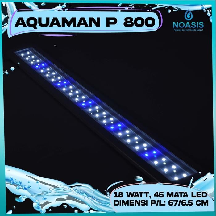 LAMPU LED AQUARIUM AQUASCAPE AKUARIUM AQUAMAN P800 70 - 80 CM