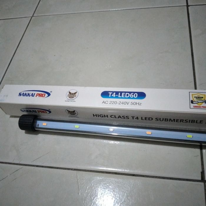 LAMPU LED CELUP/LAMPU LED SUBMERSIBLE AQUARIUM SAKAI PRO T4-LED 60