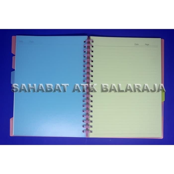

binder note spiral besar - polos kode 909