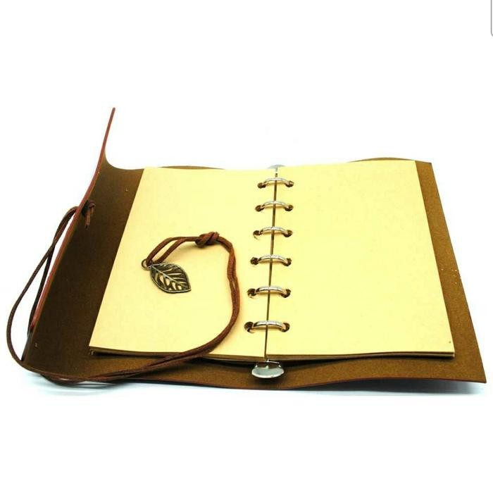 

binder kulit klasik buku catatan kulit klasik retro kode 458