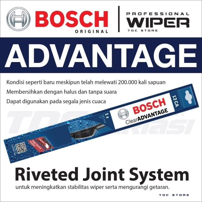 WIPER SUZUKI ESCUDO 2.0 BOSCH ADVANTAGE / ECOPLUS TDC VARIASI