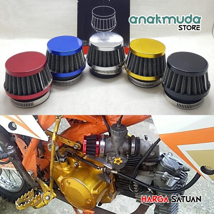 Filter Tutup Saringan Karburator Karbu CNC Variasi Motor Supra X 125 J *