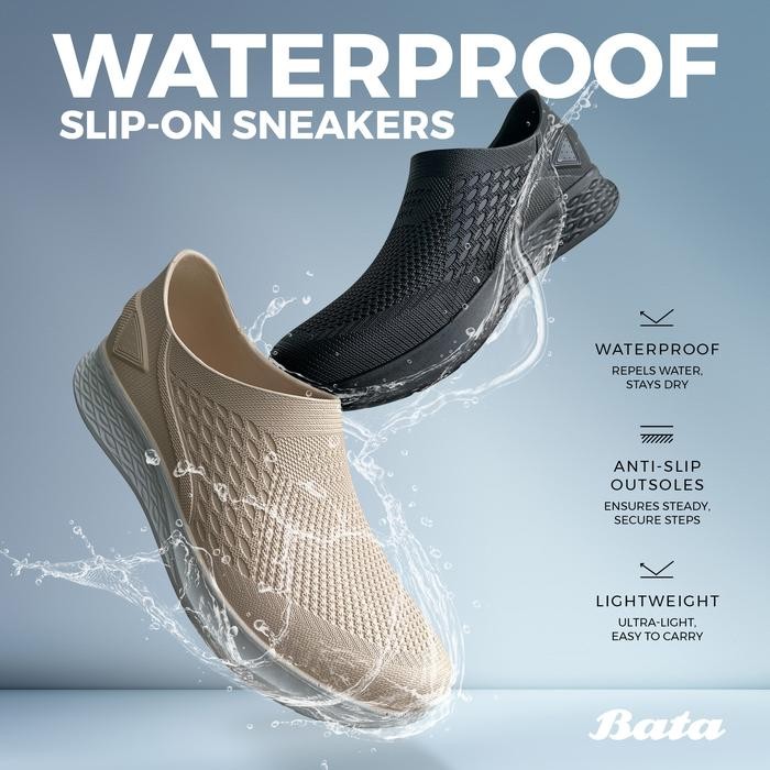 Saint Barkley - Bata - Benny "Rubber" Sepatu Slip On Karet Pria