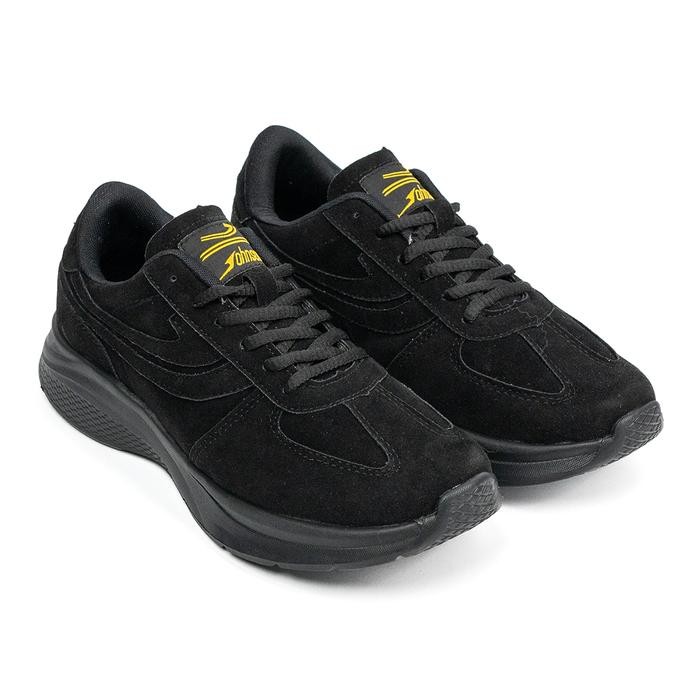 SEPATU SNEAKERS JOHNSON - ULTRA BLACK